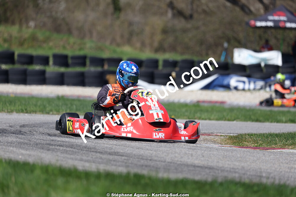 29 & 30/03/2025 : 2ème manche du Championnat du Sud au circuit d’Aigues-Vives (photos Stéphane Agnus) 2025 — karting
