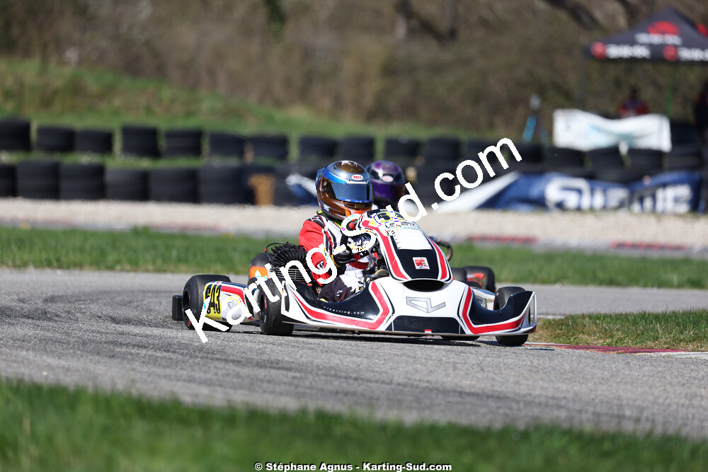 29 & 30/03/2025 : 2ème manche du Championnat du Sud au circuit d’Aigues-Vives (photos Stéphane Agnus) 2025 — karting
