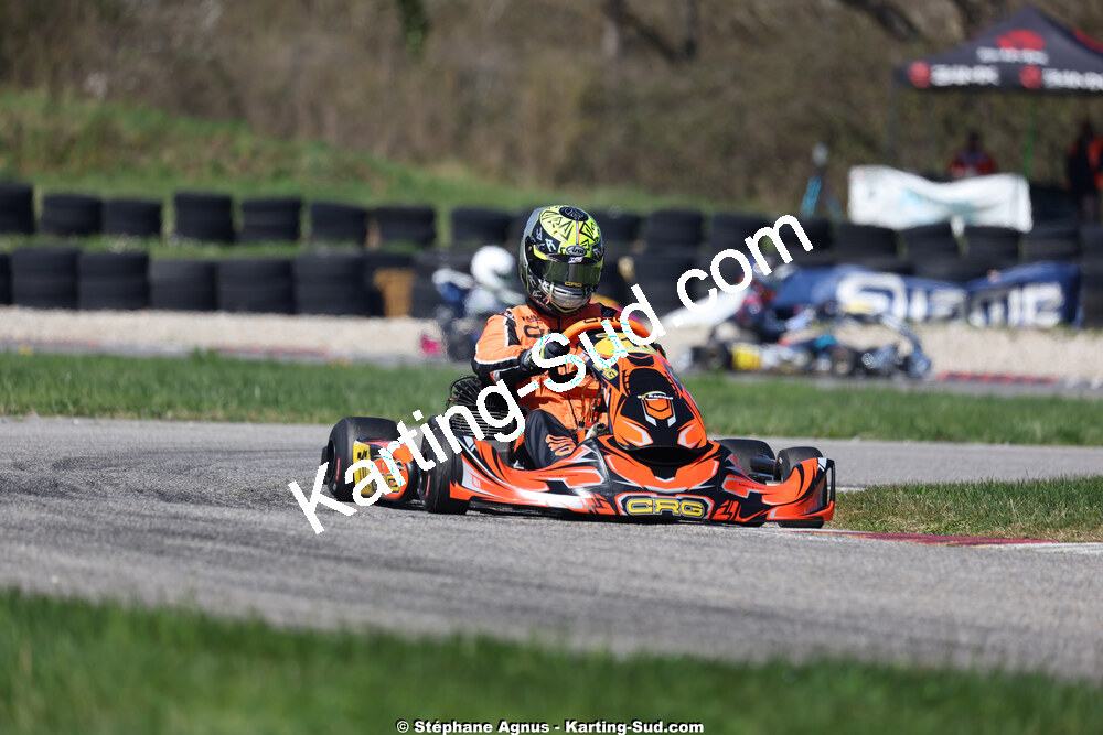 29 & 30/03/2025 : 2ème manche du Championnat du Sud au circuit d’Aigues-Vives (photos Stéphane Agnus) 2025 — karting