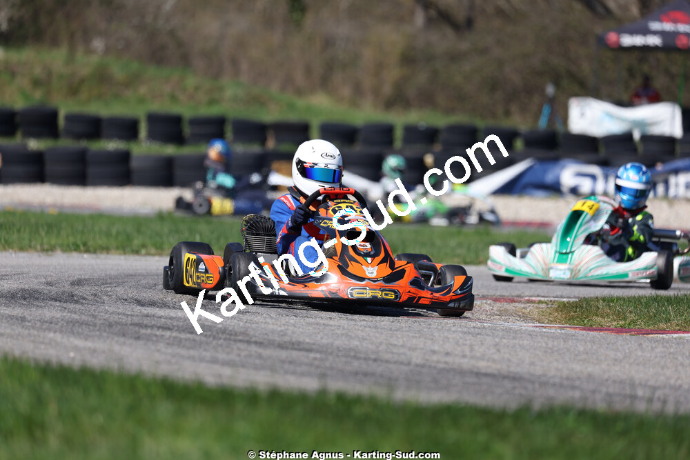 29 & 30/03/2025 : 2ème manche du Championnat du Sud au circuit d’Aigues-Vives (photos Stéphane Agnus) 2025 — karting