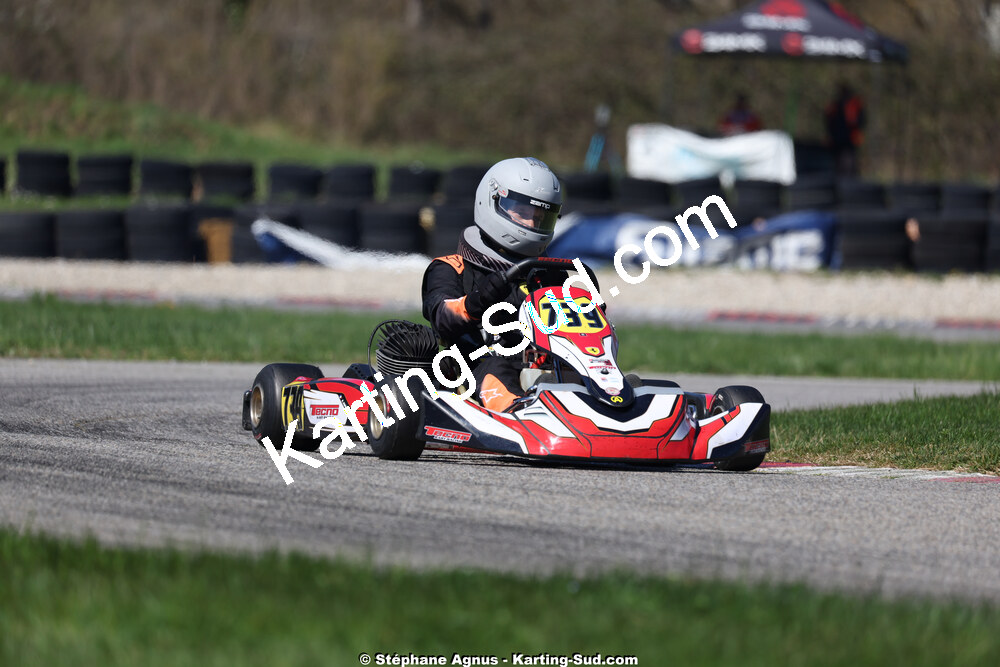 29 & 30/03/2025 : 2ème manche du Championnat du Sud au circuit d’Aigues-Vives (photos Stéphane Agnus) 2025 — karting