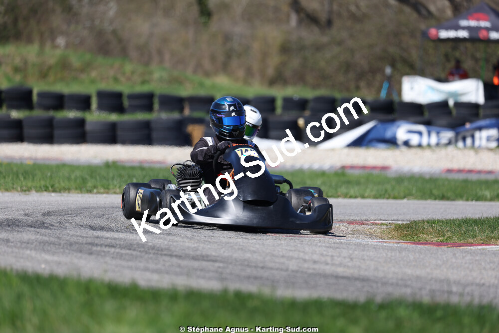 29 & 30/03/2025 : 2ème manche du Championnat du Sud au circuit d’Aigues-Vives (photos Stéphane Agnus) 2025 — karting
