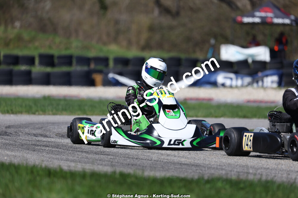 29 & 30/03/2025 : 2ème manche du Championnat du Sud au circuit d’Aigues-Vives (photos Stéphane Agnus) 2025 — karting