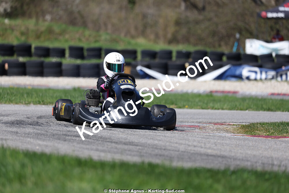 29 & 30/03/2025 : 2ème manche du Championnat du Sud au circuit d’Aigues-Vives (photos Stéphane Agnus) 2025 — karting