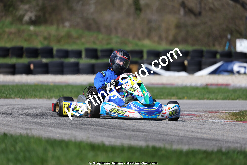 29 & 30/03/2025 : 2ème manche du Championnat du Sud au circuit d’Aigues-Vives (photos Stéphane Agnus) 2025 — karting