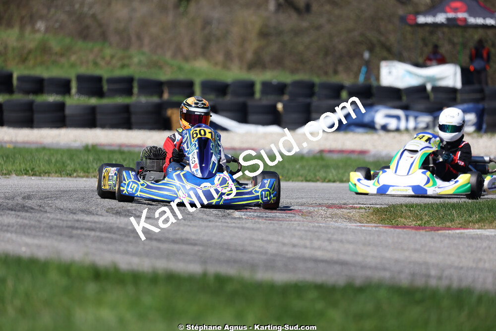 29 & 30/03/2025 : 2ème manche du Championnat du Sud au circuit d’Aigues-Vives (photos Stéphane Agnus) 2025 — karting