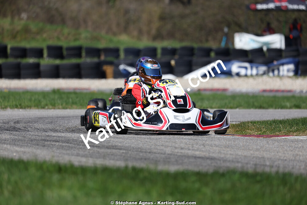 29 & 30/03/2025 : 2ème manche du Championnat du Sud au circuit d’Aigues-Vives (photos Stéphane Agnus) 2025 — karting