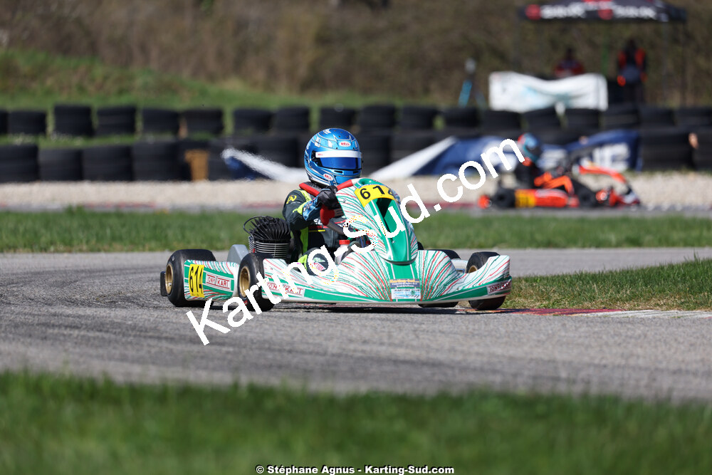 29 & 30/03/2025 : 2ème manche du Championnat du Sud au circuit d’Aigues-Vives (photos Stéphane Agnus) 2025 — karting