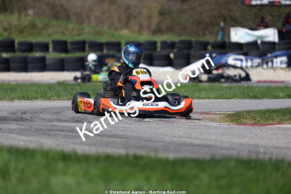 29 & 30/03/2025 : 2ème manche du Championnat du Sud au circuit d’Aigues-Vives (photos Stéphane Agnus) 2025 — karting