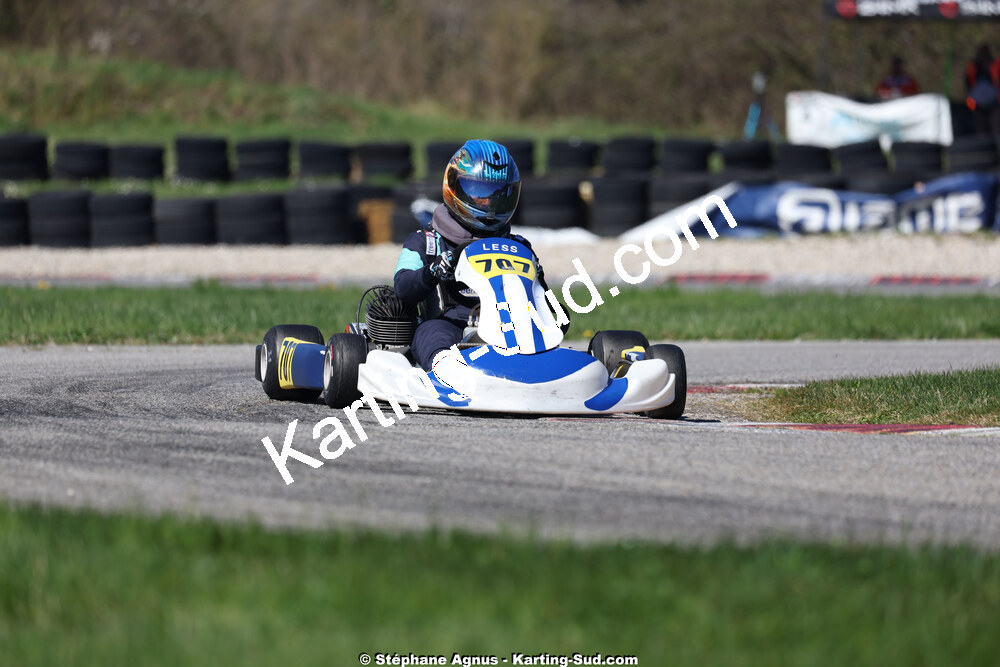 29 & 30/03/2025 : 2ème manche du Championnat du Sud au circuit d’Aigues-Vives (photos Stéphane Agnus) 2025 — karting