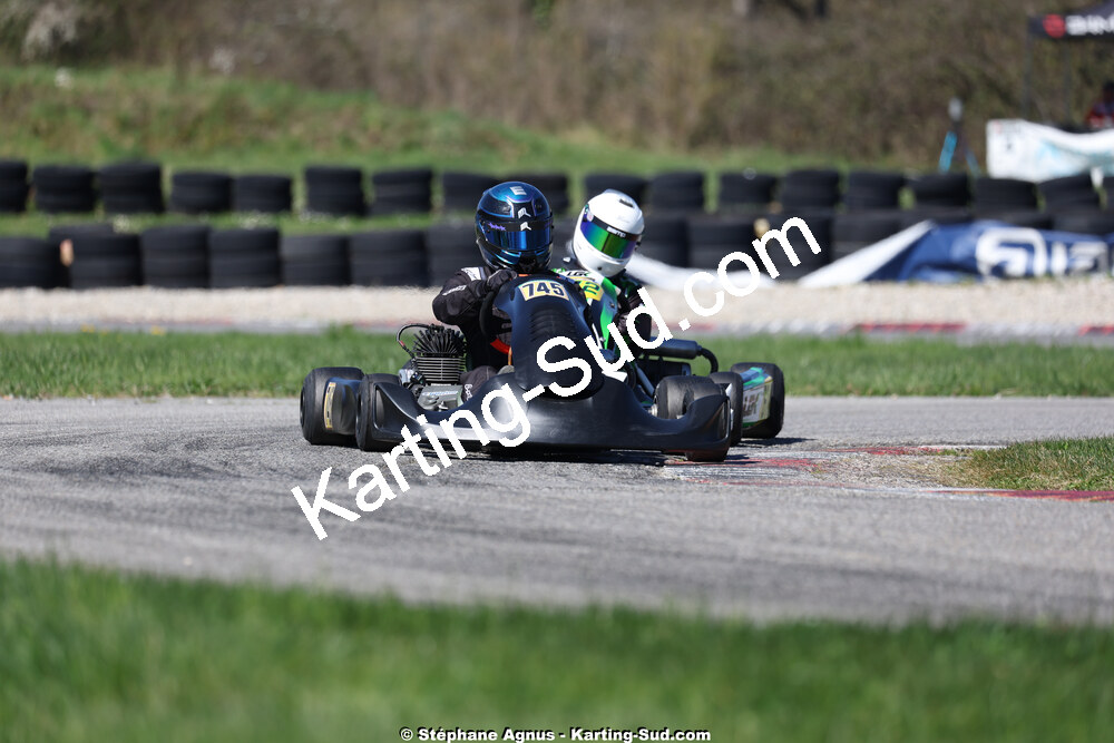 29 & 30/03/2025 : 2ème manche du Championnat du Sud au circuit d’Aigues-Vives (photos Stéphane Agnus) 2025 — karting