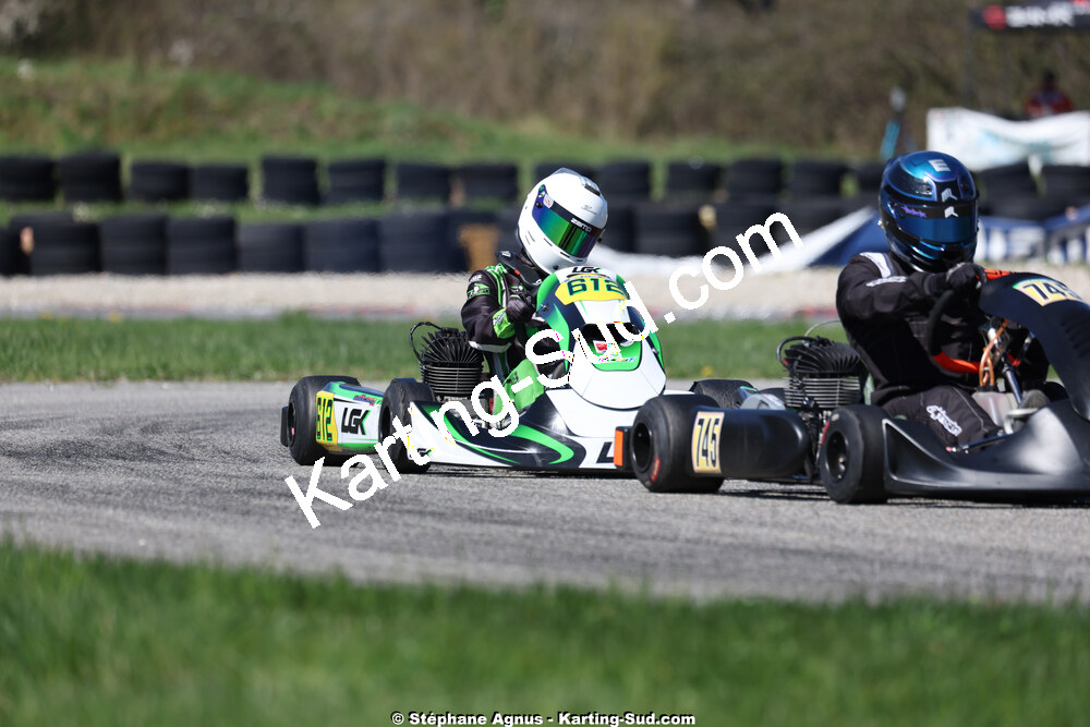 29 & 30/03/2025 : 2ème manche du Championnat du Sud au circuit d’Aigues-Vives (photos Stéphane Agnus) 2025 — karting