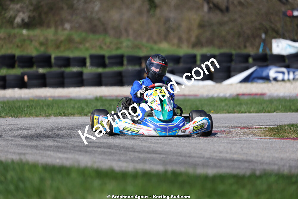 29 & 30/03/2025 : 2ème manche du Championnat du Sud au circuit d’Aigues-Vives (photos Stéphane Agnus) 2025 — karting