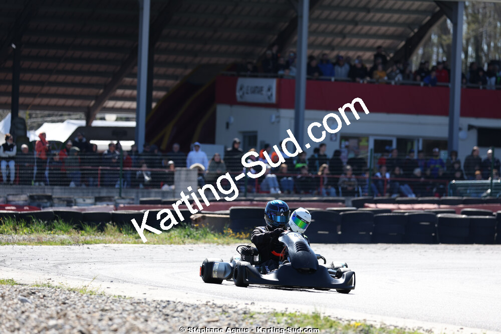 29 & 30/03/2025 : 2ème manche du Championnat du Sud au circuit d’Aigues-Vives (photos Stéphane Agnus) 2025 — karting