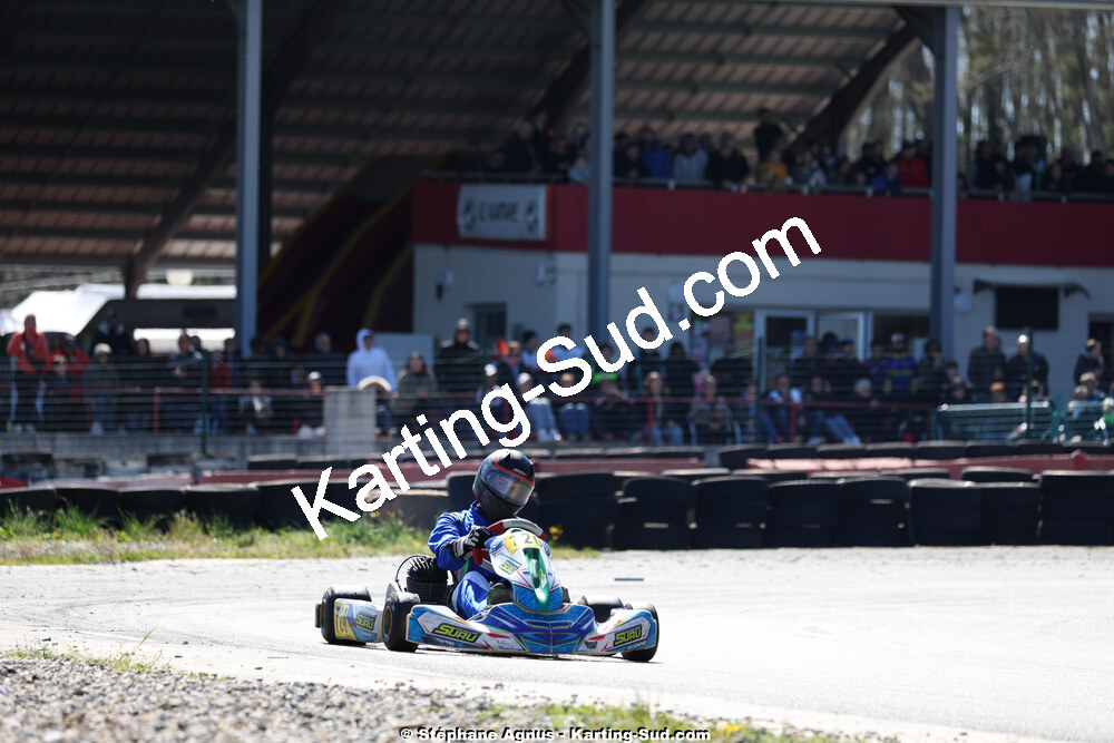 29 & 30/03/2025 : 2ème manche du Championnat du Sud au circuit d’Aigues-Vives (photos Stéphane Agnus) 2025 — karting