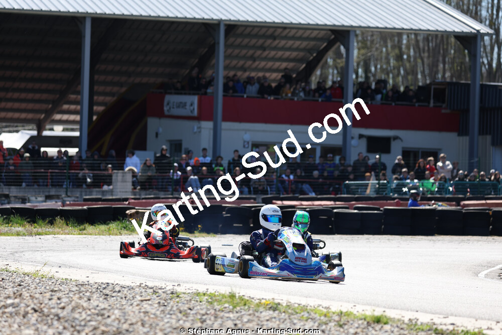 29 & 30/03/2025 : 2ème manche du Championnat du Sud au circuit d’Aigues-Vives (photos Stéphane Agnus) 2025 — karting