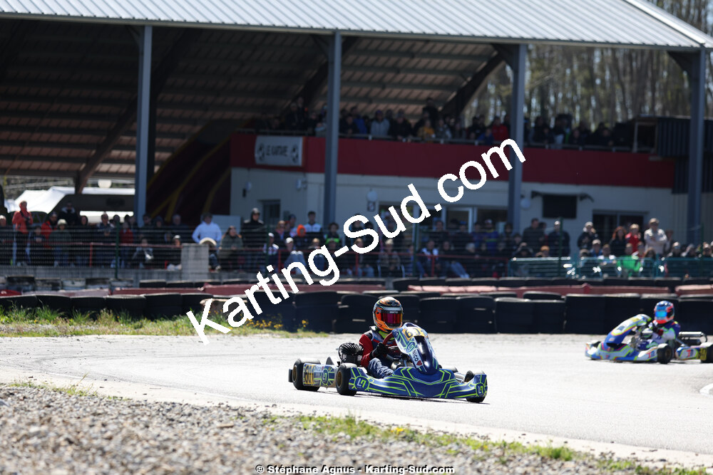 29 & 30/03/2025 : 2ème manche du Championnat du Sud au circuit d’Aigues-Vives (photos Stéphane Agnus) 2025 — karting
