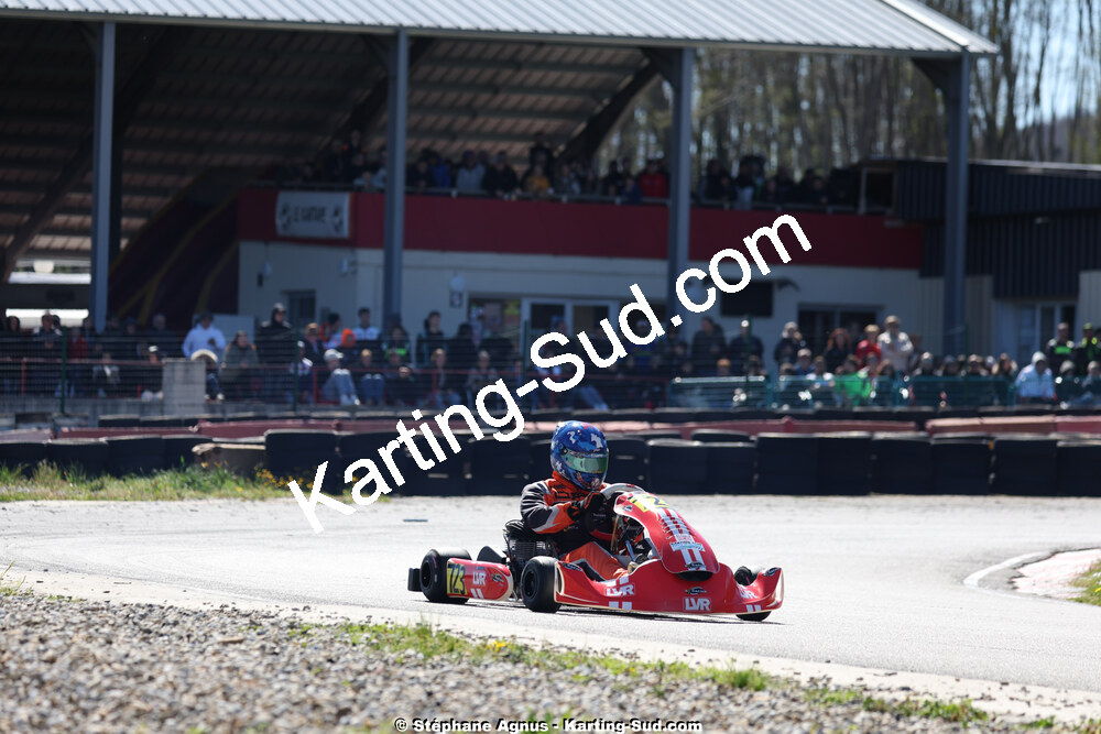 29 & 30/03/2025 : 2ème manche du Championnat du Sud au circuit d’Aigues-Vives (photos Stéphane Agnus) 2025 — karting