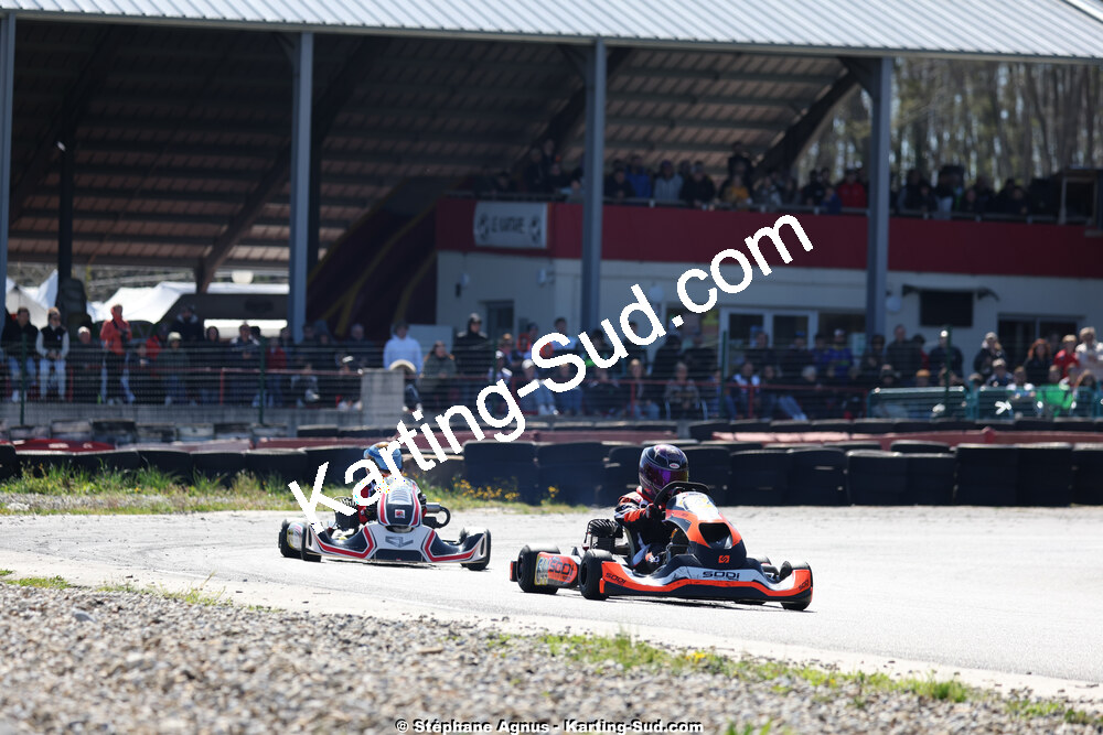 29 & 30/03/2025 : 2ème manche du Championnat du Sud au circuit d’Aigues-Vives (photos Stéphane Agnus) 2025 — karting