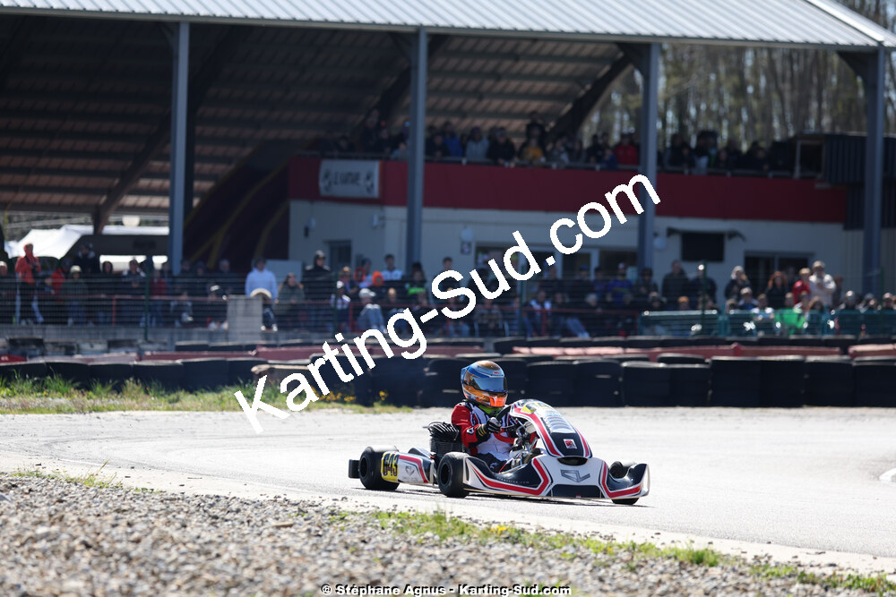 29 & 30/03/2025 : 2ème manche du Championnat du Sud au circuit d’Aigues-Vives (photos Stéphane Agnus) 2025 — karting