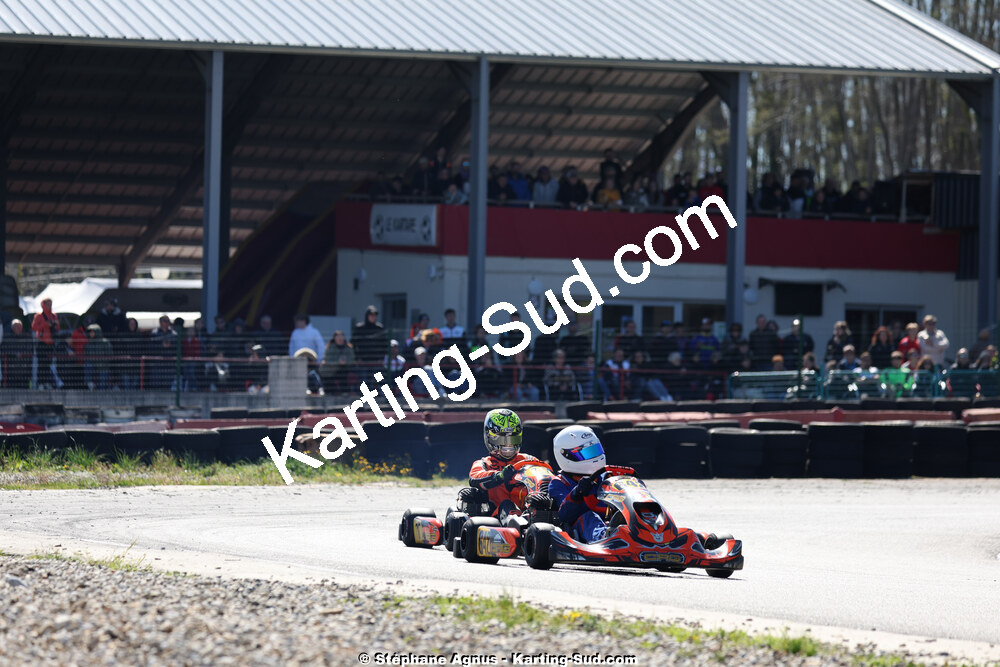 29 & 30/03/2025 : 2ème manche du Championnat du Sud au circuit d’Aigues-Vives (photos Stéphane Agnus) 2025 — karting