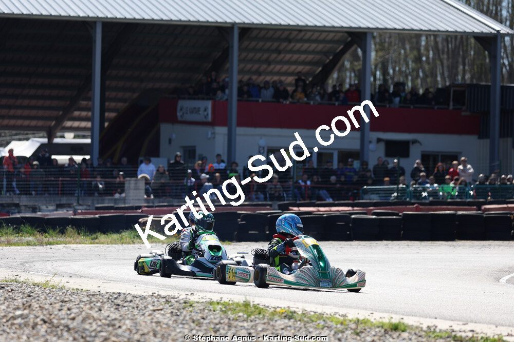 29 & 30/03/2025 : 2ème manche du Championnat du Sud au circuit d’Aigues-Vives (photos Stéphane Agnus) 2025 — karting