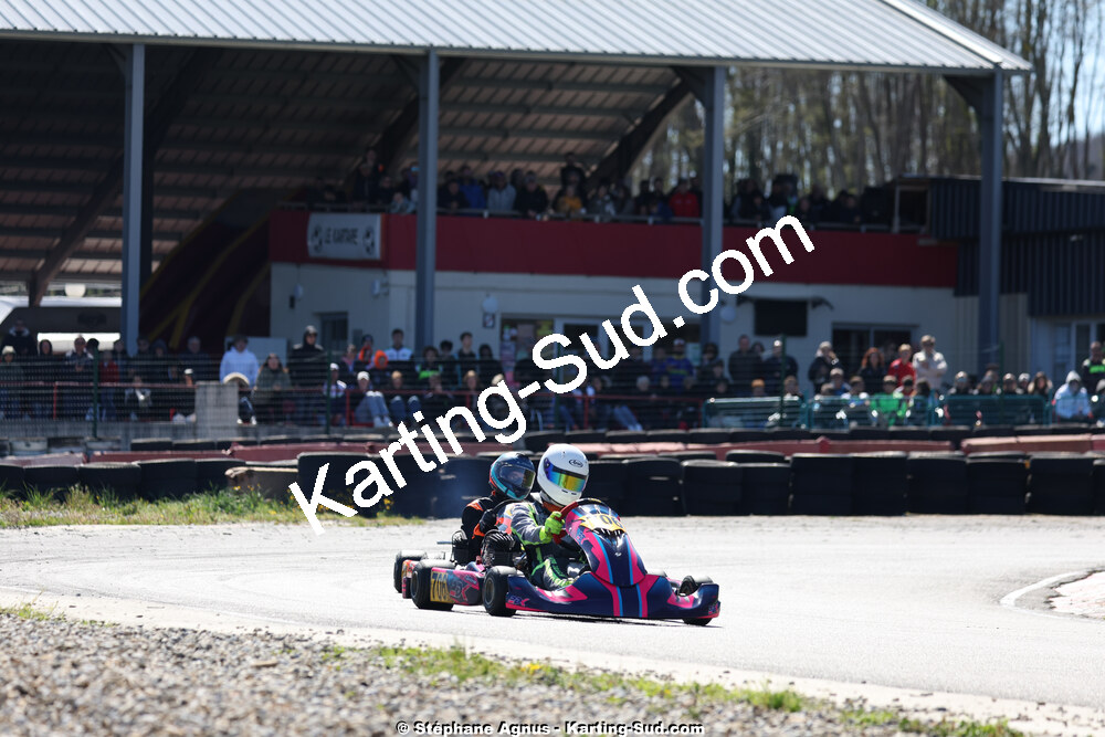 29 & 30/03/2025 : 2ème manche du Championnat du Sud au circuit d’Aigues-Vives (photos Stéphane Agnus) 2025 — karting