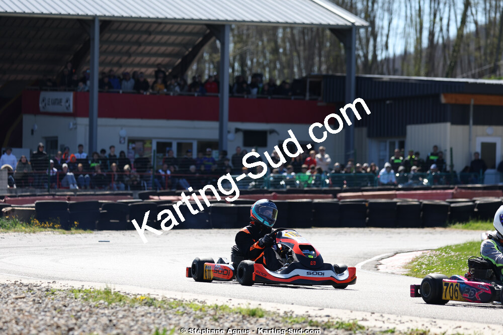 29 & 30/03/2025 : 2ème manche du Championnat du Sud au circuit d’Aigues-Vives (photos Stéphane Agnus) 2025 — karting
