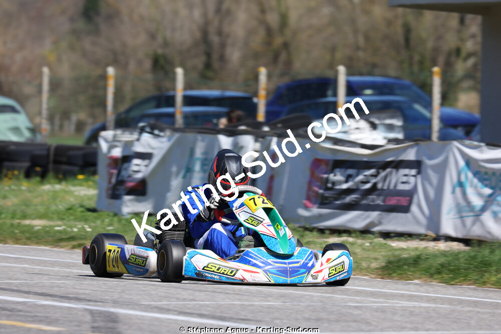29 & 30/03/2025 : 2ème manche du Championnat du Sud au circuit d’Aigues-Vives (photos Stéphane Agnus) 2025 — karting