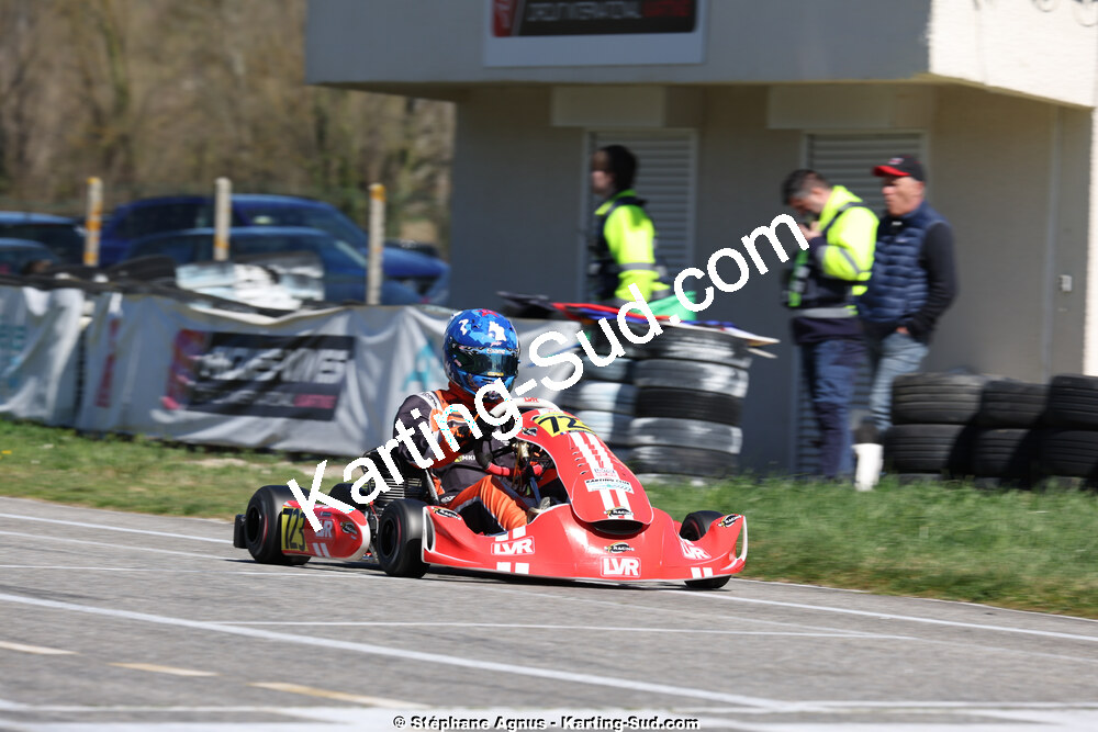 29 & 30/03/2025 : 2ème manche du Championnat du Sud au circuit d’Aigues-Vives (photos Stéphane Agnus) 2025 — karting