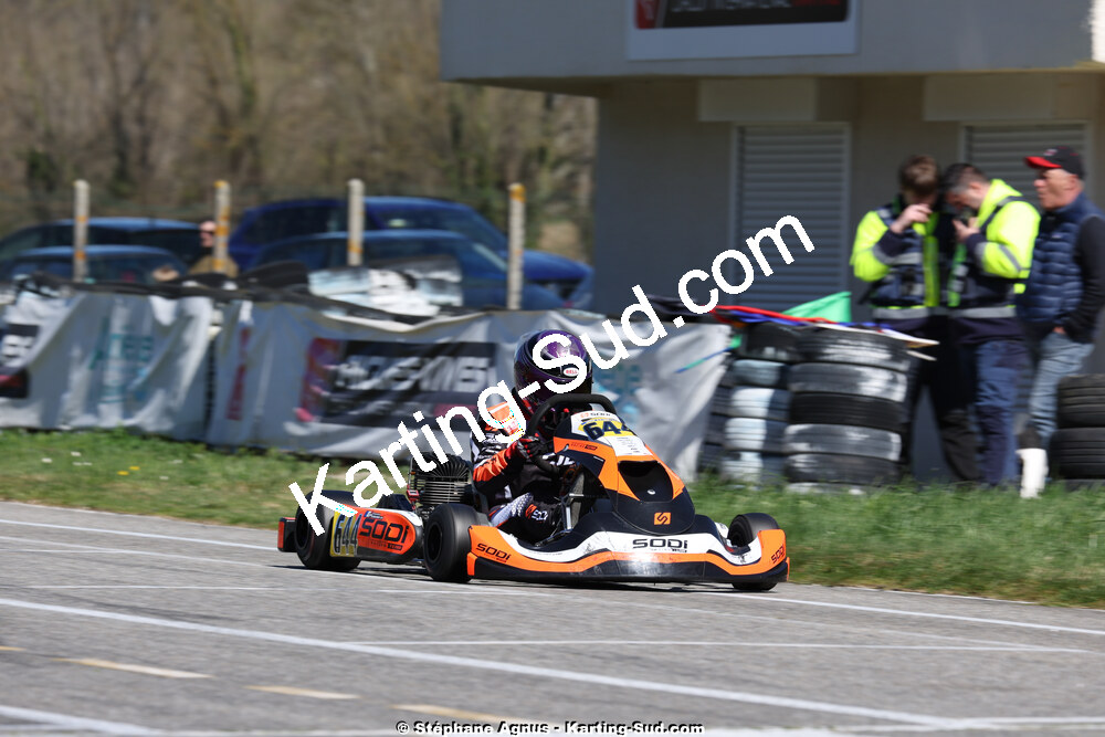 29 & 30/03/2025 : 2ème manche du Championnat du Sud au circuit d’Aigues-Vives (photos Stéphane Agnus) 2025 — karting