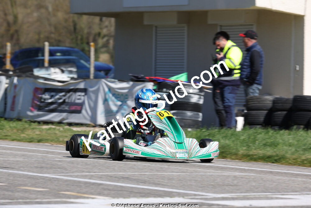 29 & 30/03/2025 : 2ème manche du Championnat du Sud au circuit d’Aigues-Vives (photos Stéphane Agnus) 2025 — karting