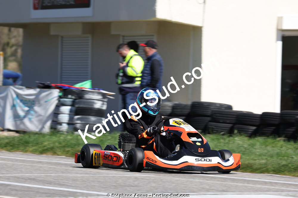 29 & 30/03/2025 : 2ème manche du Championnat du Sud au circuit d’Aigues-Vives (photos Stéphane Agnus) 2025 — karting