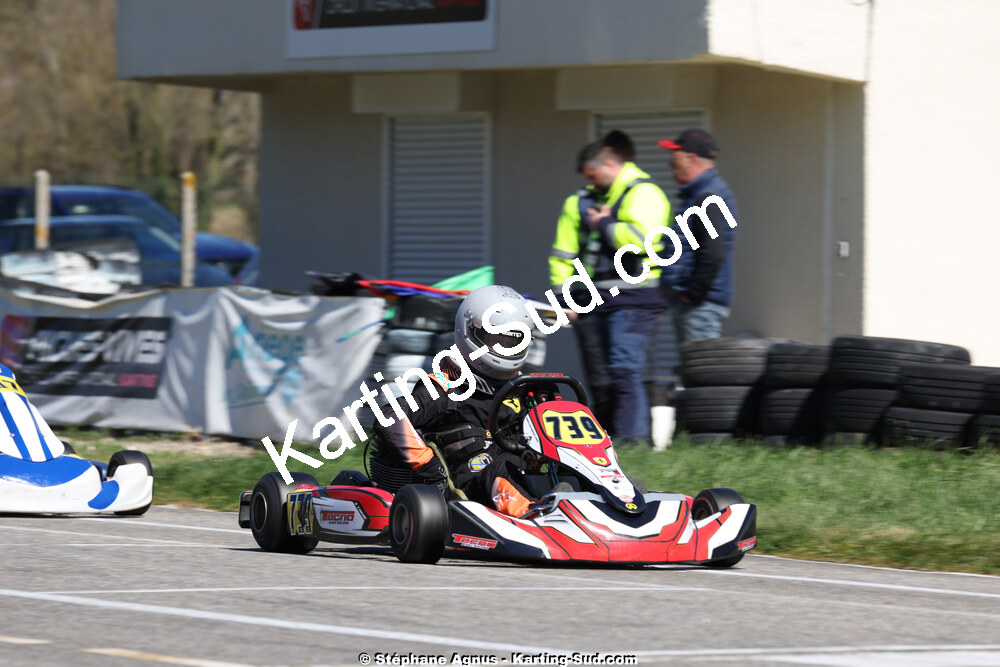29 & 30/03/2025 : 2ème manche du Championnat du Sud au circuit d’Aigues-Vives (photos Stéphane Agnus) 2025 — karting