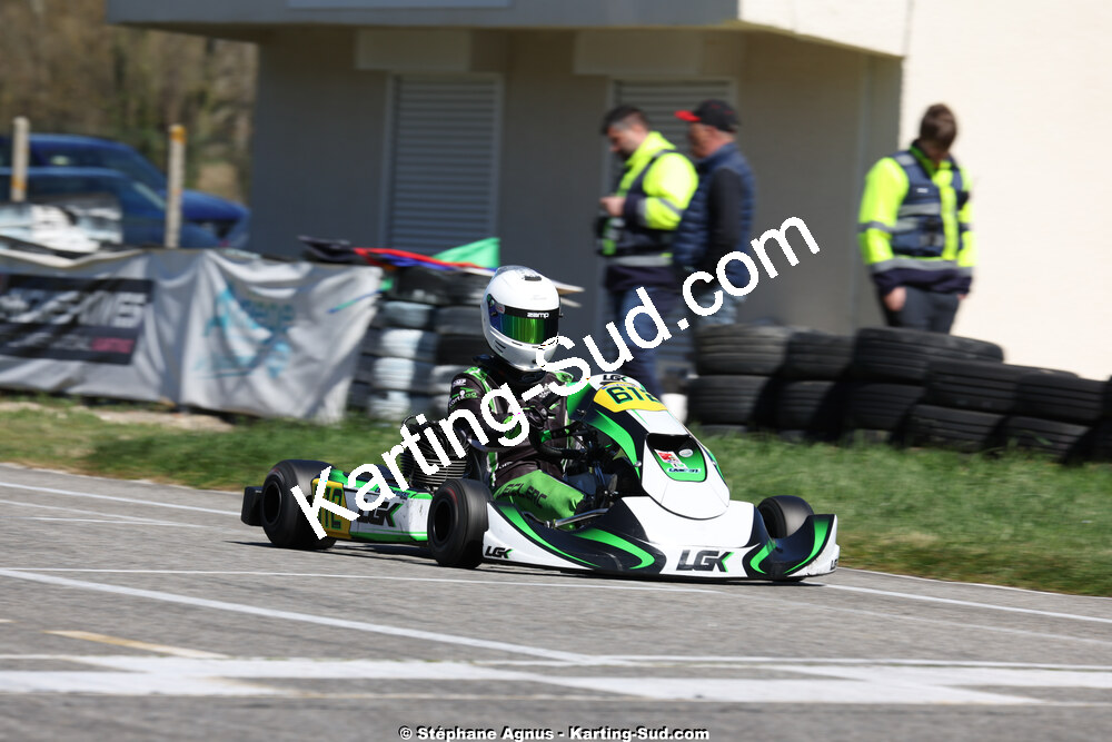 29 & 30/03/2025 : 2ème manche du Championnat du Sud au circuit d’Aigues-Vives (photos Stéphane Agnus) 2025 — karting