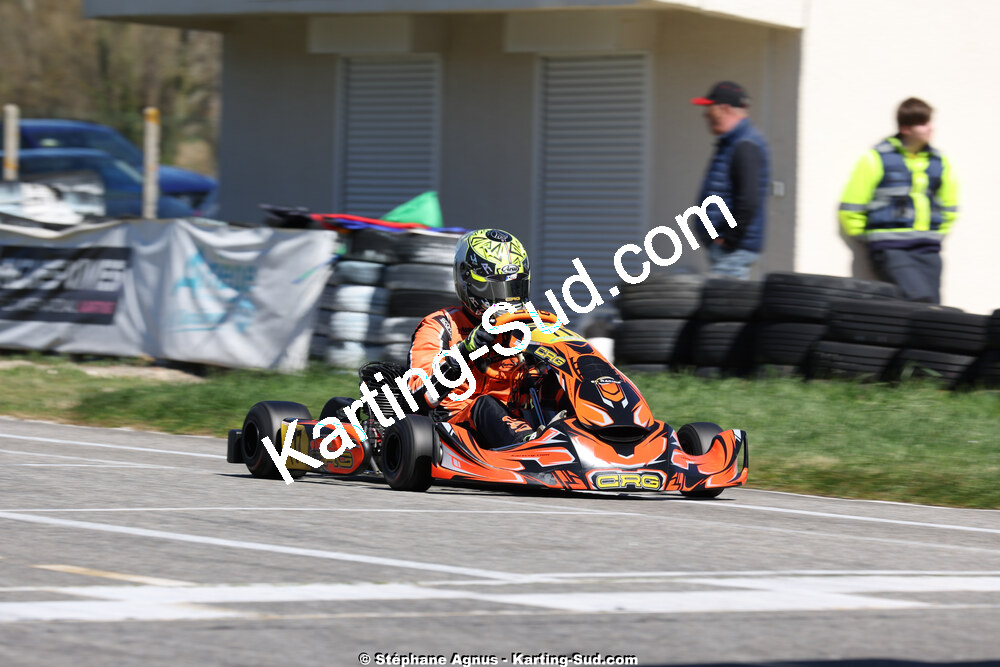 29 & 30/03/2025 : 2ème manche du Championnat du Sud au circuit d’Aigues-Vives (photos Stéphane Agnus) 2025 — karting