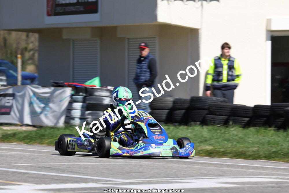 29 & 30/03/2025 : 2ème manche du Championnat du Sud au circuit d’Aigues-Vives (photos Stéphane Agnus) 2025 — karting