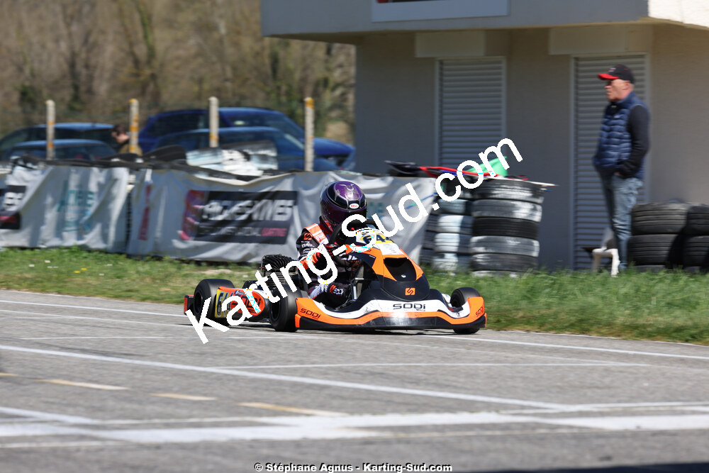 29 & 30/03/2025 : 2ème manche du Championnat du Sud au circuit d’Aigues-Vives (photos Stéphane Agnus) 2025 — karting