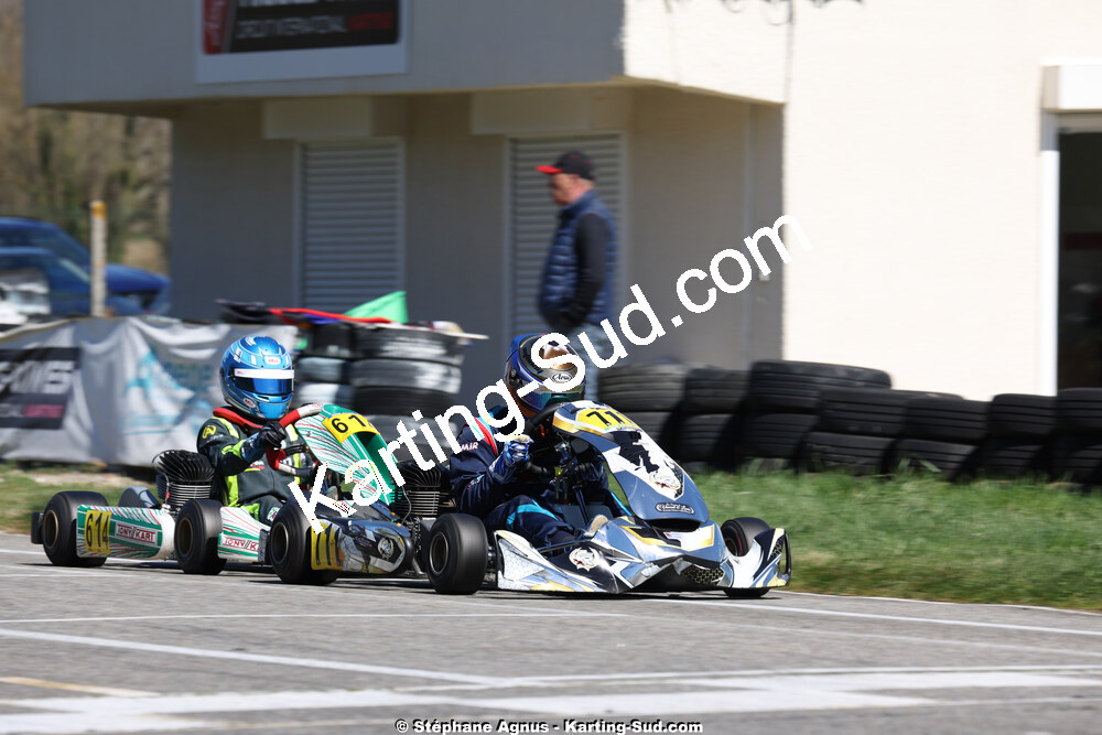29 & 30/03/2025 : 2ème manche du Championnat du Sud au circuit d’Aigues-Vives (photos Stéphane Agnus) 2025 — karting
