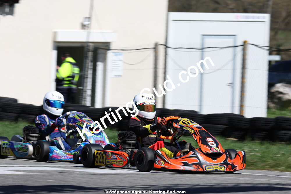 29 & 30/03/2025 : 2ème manche du Championnat du Sud au circuit d’Aigues-Vives (photos Stéphane Agnus) 2025 — karting