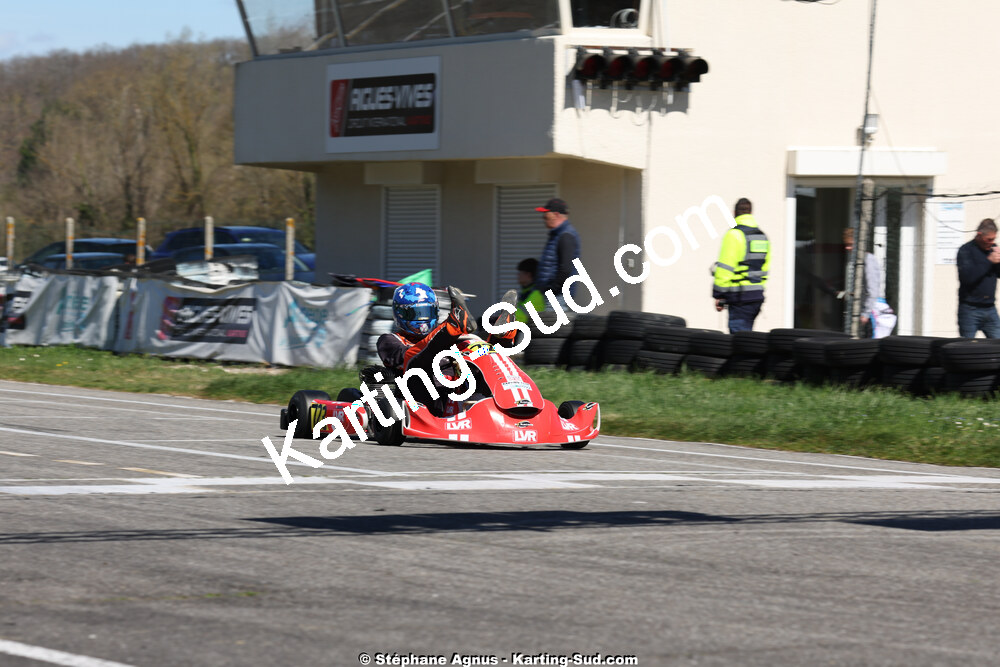 29 & 30/03/2025 : 2ème manche du Championnat du Sud au circuit d’Aigues-Vives (photos Stéphane Agnus) 2025 — karting