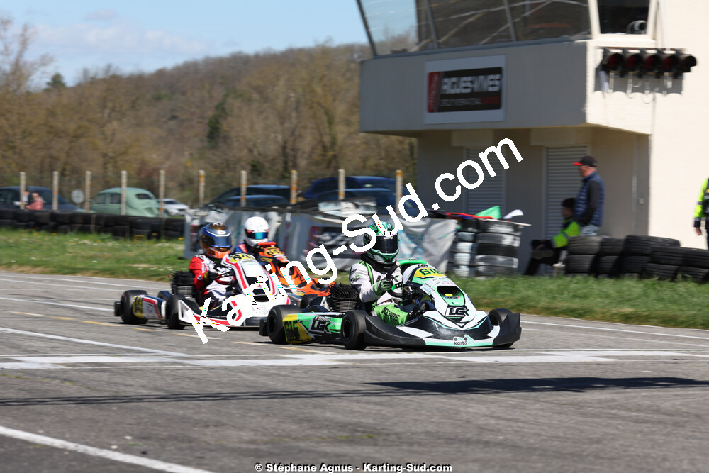 29 & 30/03/2025 : 2ème manche du Championnat du Sud au circuit d’Aigues-Vives (photos Stéphane Agnus) 2025 — karting