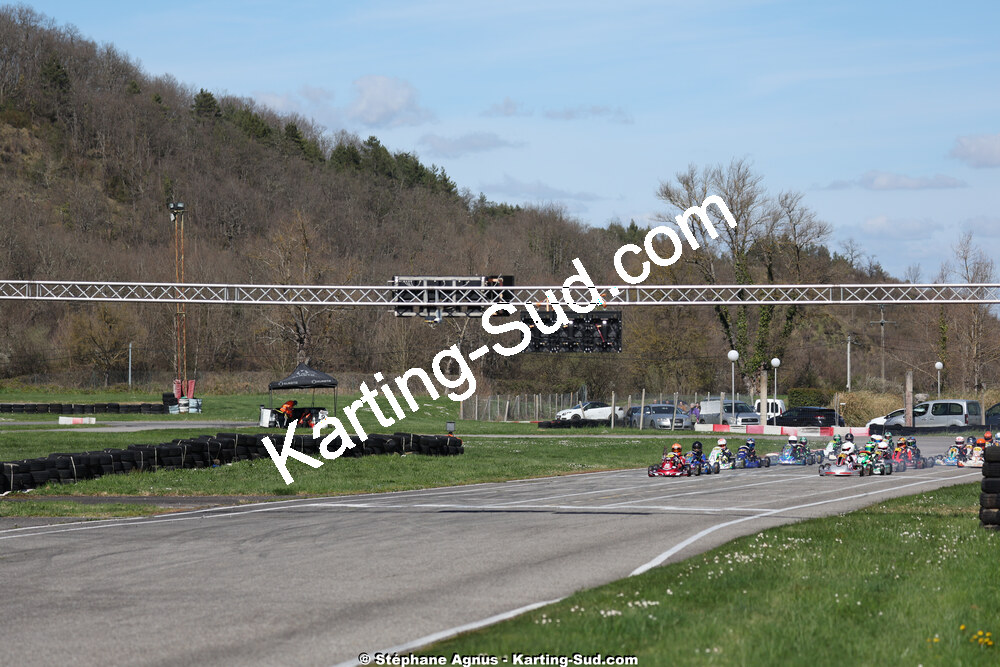 29 & 30/03/2025 : 2ème manche du Championnat du Sud au circuit d’Aigues-Vives (photos Stéphane Agnus) 2025 — karting