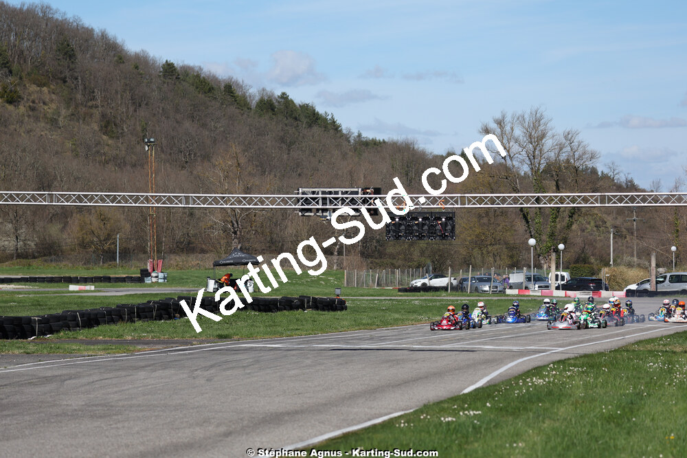 29 & 30/03/2025 : 2ème manche du Championnat du Sud au circuit d’Aigues-Vives (photos Stéphane Agnus) 2025 — karting