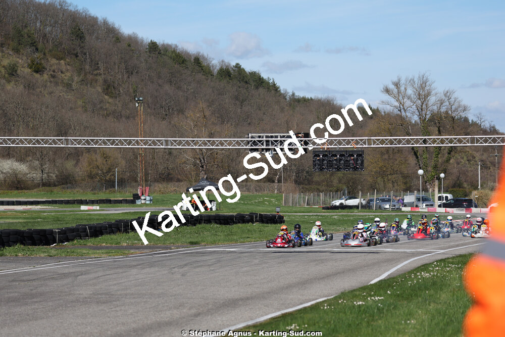 29 & 30/03/2025 : 2ème manche du Championnat du Sud au circuit d’Aigues-Vives (photos Stéphane Agnus) 2025 — karting