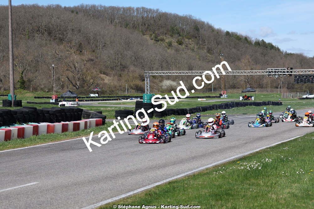 29 & 30/03/2025 : 2ème manche du Championnat du Sud au circuit d’Aigues-Vives (photos Stéphane Agnus) 2025 — karting