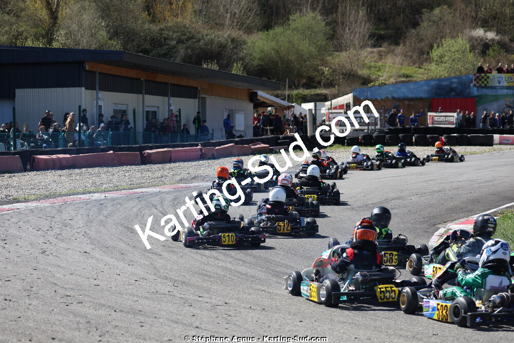 29 & 30/03/2025 : 2ème manche du Championnat du Sud au circuit d’Aigues-Vives (photos Stéphane Agnus) 2025 — karting