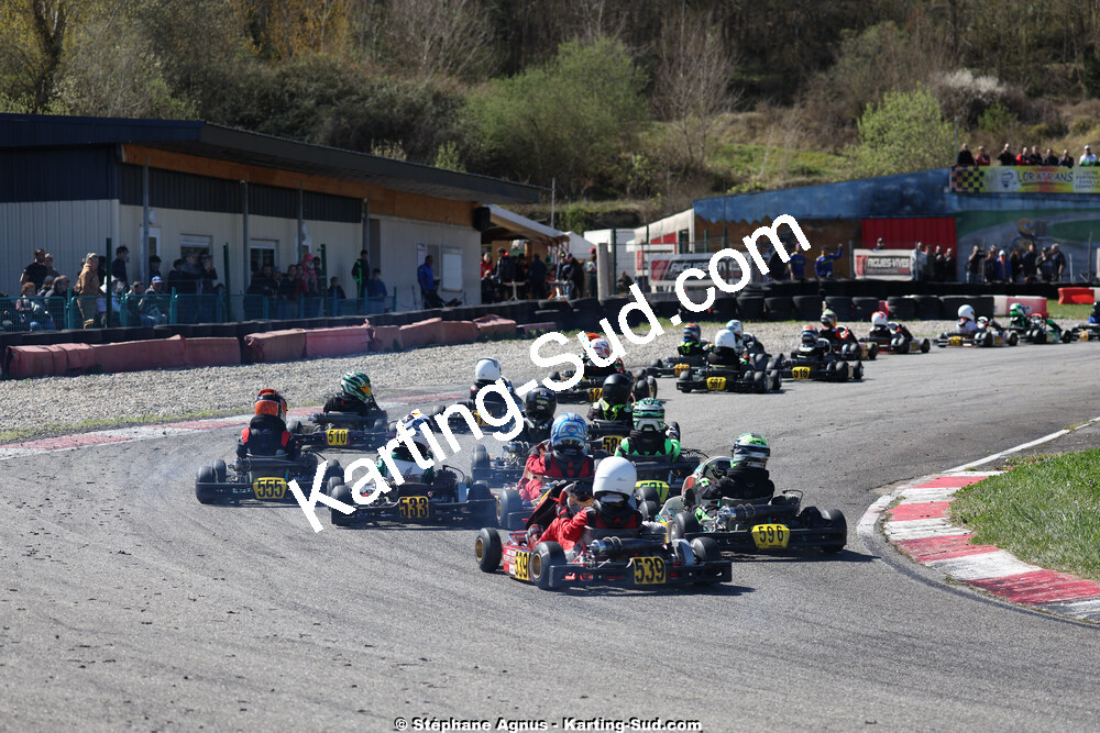 29 & 30/03/2025 : 2ème manche du Championnat du Sud au circuit d’Aigues-Vives (photos Stéphane Agnus) 2025 — karting