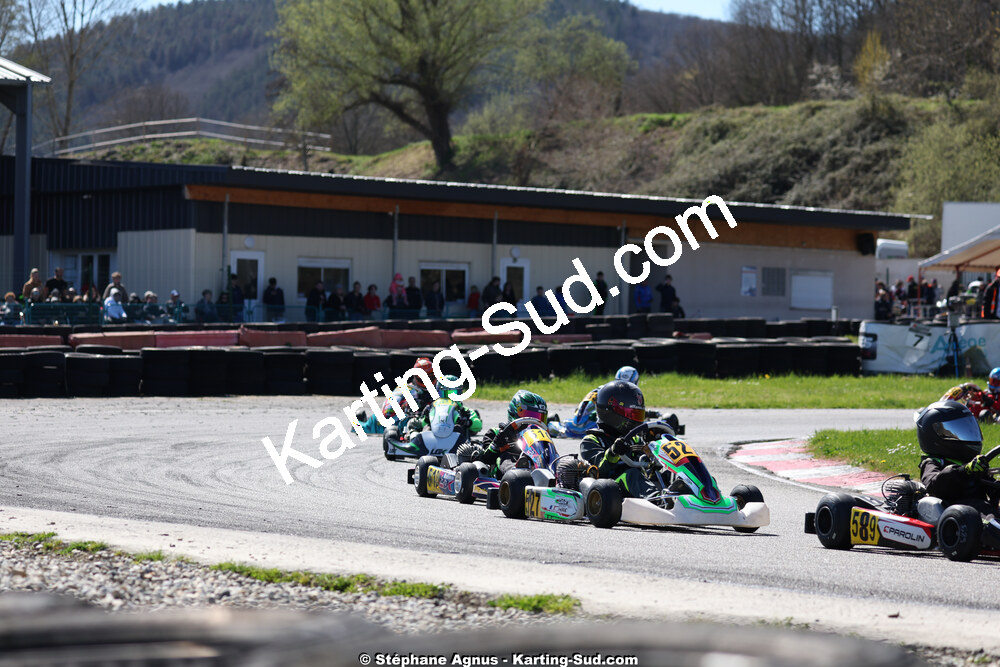 29 & 30/03/2025 : 2ème manche du Championnat du Sud au circuit d’Aigues-Vives (photos Stéphane Agnus) 2025 — karting