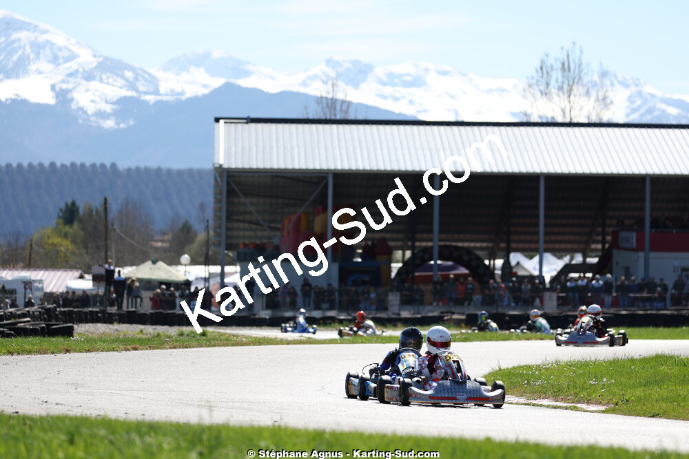 29 & 30/03/2025 : 2ème manche du Championnat du Sud au circuit d’Aigues-Vives (photos Stéphane Agnus) 2025 — karting